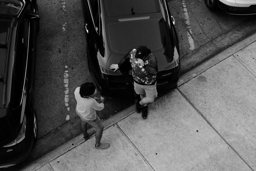detective following suspect