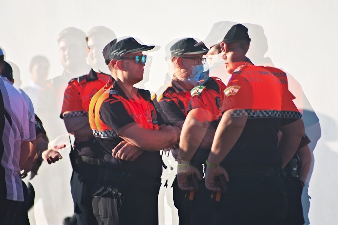 team of security guards