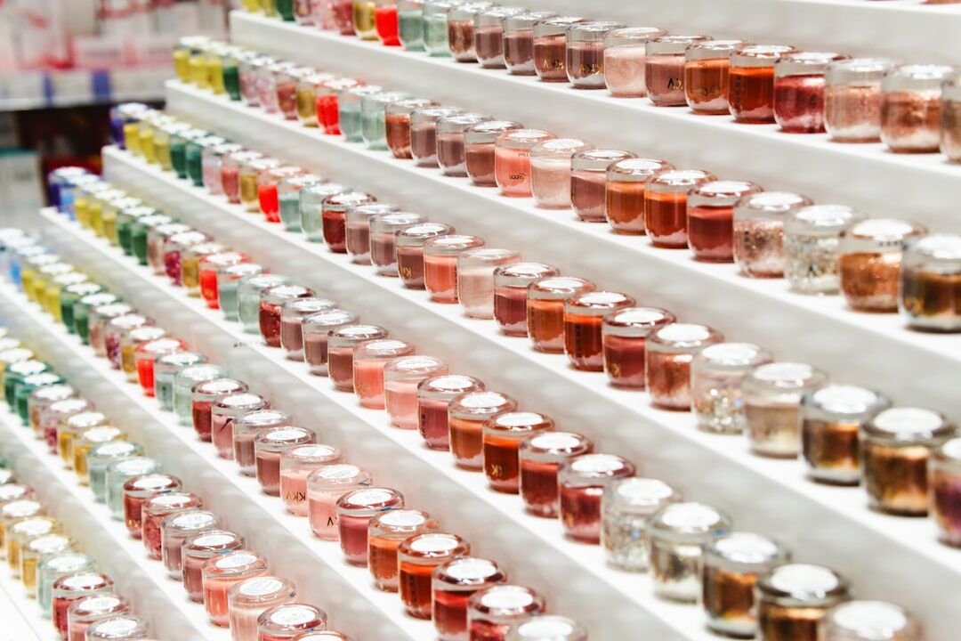 cosmetics store aisle